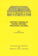 					View No. 9 (1978): Auditory Training of Hearing Impaired Pre-School Children
				